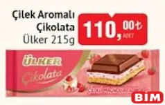 ÜLKER ÇİLEK AROMALI ÇİKOLATA 215 G